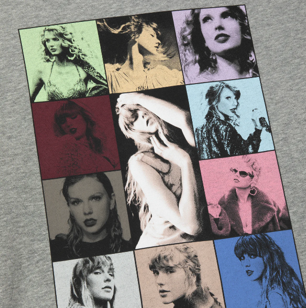 Taylor Swift | The Eras Tour II Gray Crewneck