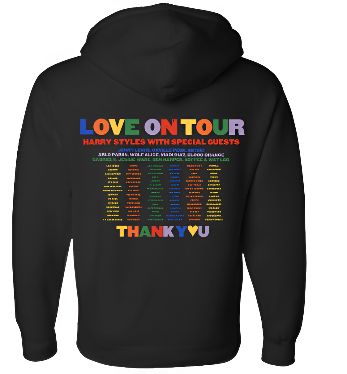 Love On Tour Thank You Hoodie