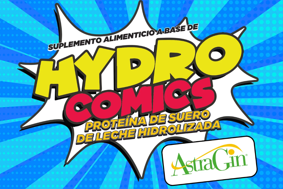 Hydro Comics Proteína de suero de leche hidrolizada