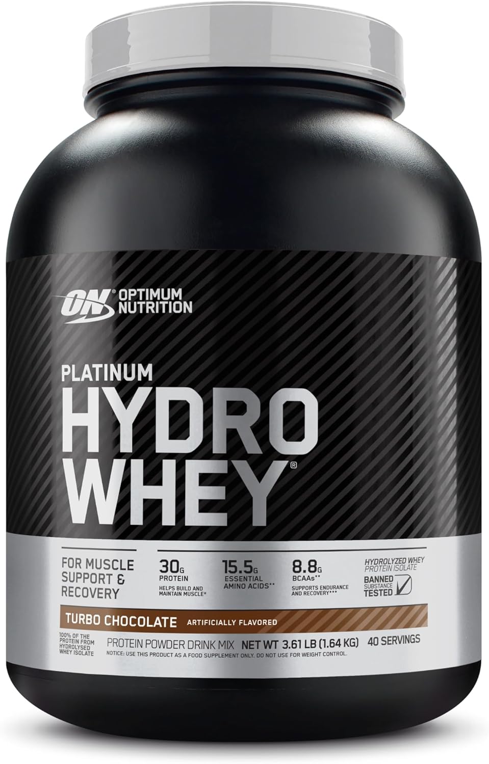 Optimum Nutrition Hydro Whey, Chocolate, 3.61 lb