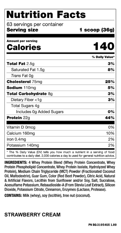 Mutant Whey 5 LB/Proteina 100% Whey