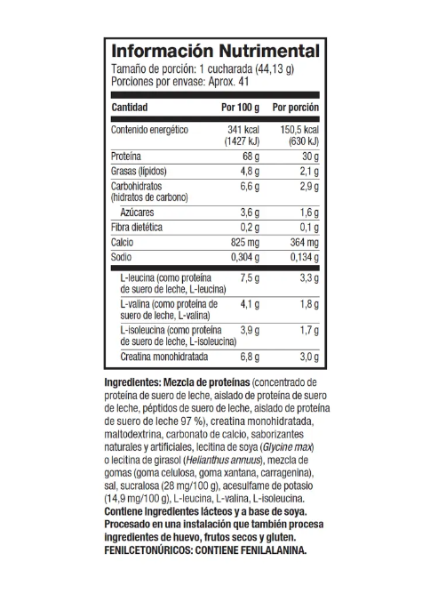 Nitro Tech Muscletech Vainilla 5 Libras