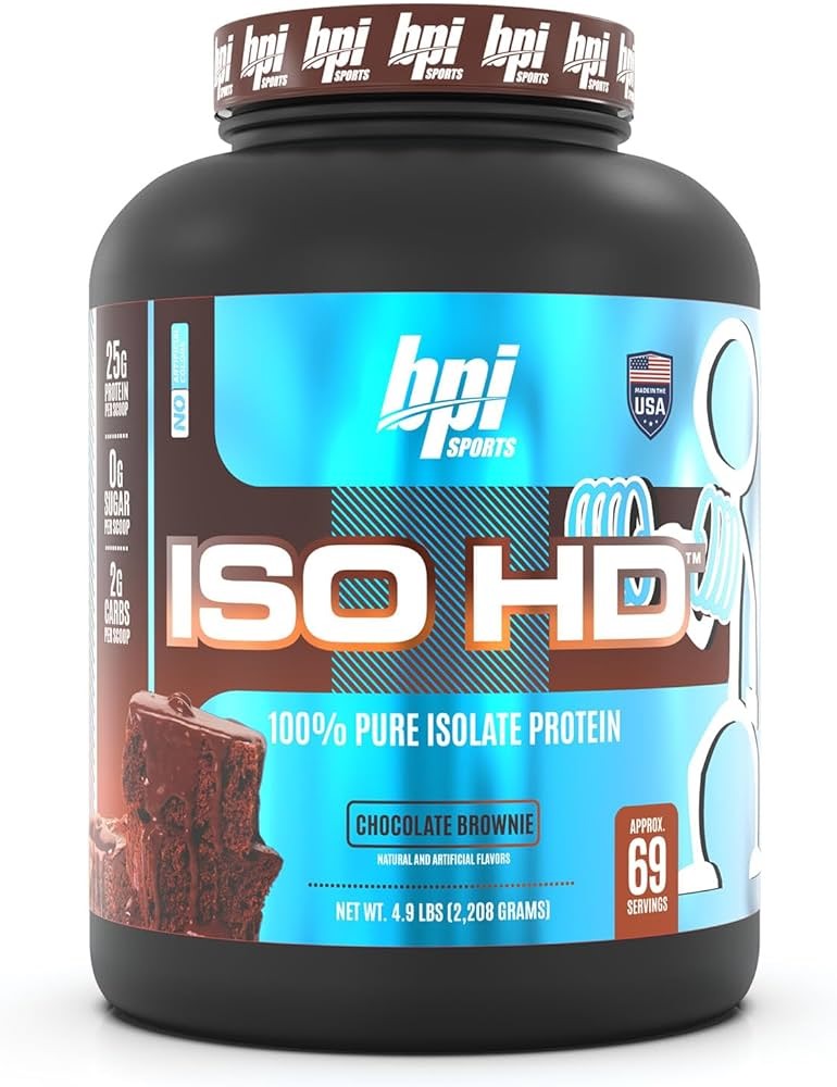 Suplemento En Polvo Bpi Sports Iso Hd En Bote De 2.208kg