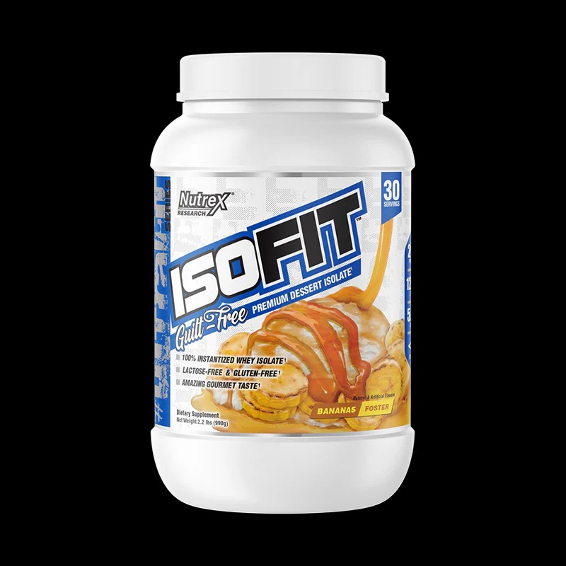 Proteina Isofit Nutrex Isolate 2.2 Libras Banana Foster