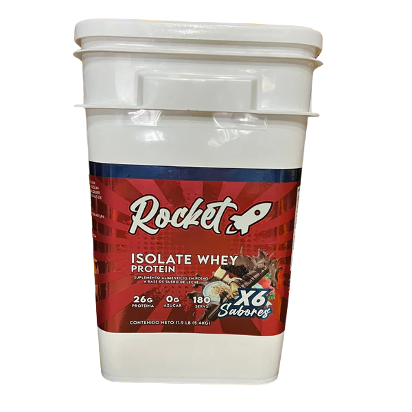 Isolate Whey Protein Rocket 6 Sabores