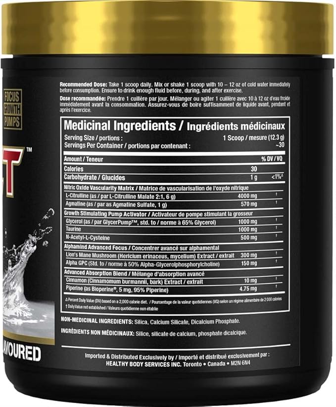 Impact Pump Pre-workout 330g 