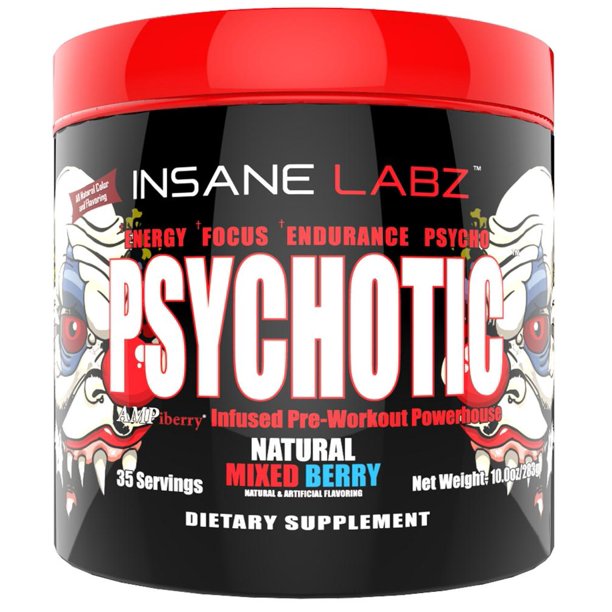 Psychotic Sabor Natural Mixed Berry 35 Serv