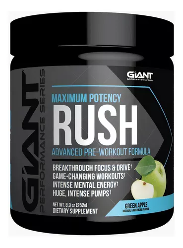 Rush Pre Work Giant Sports 252 Grs