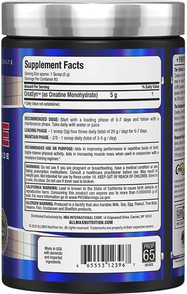 ALLMAX - CREATINA 400g