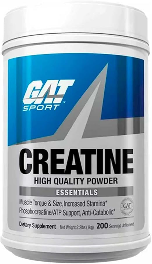 Creatina Monohidratada 1kg 200 Servicios