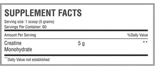 Creatina NUTREX MONOHIDRATADA