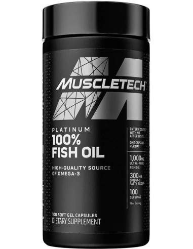 Muscletech Platinum Fish Oil / Omega 3 /100 Servicios