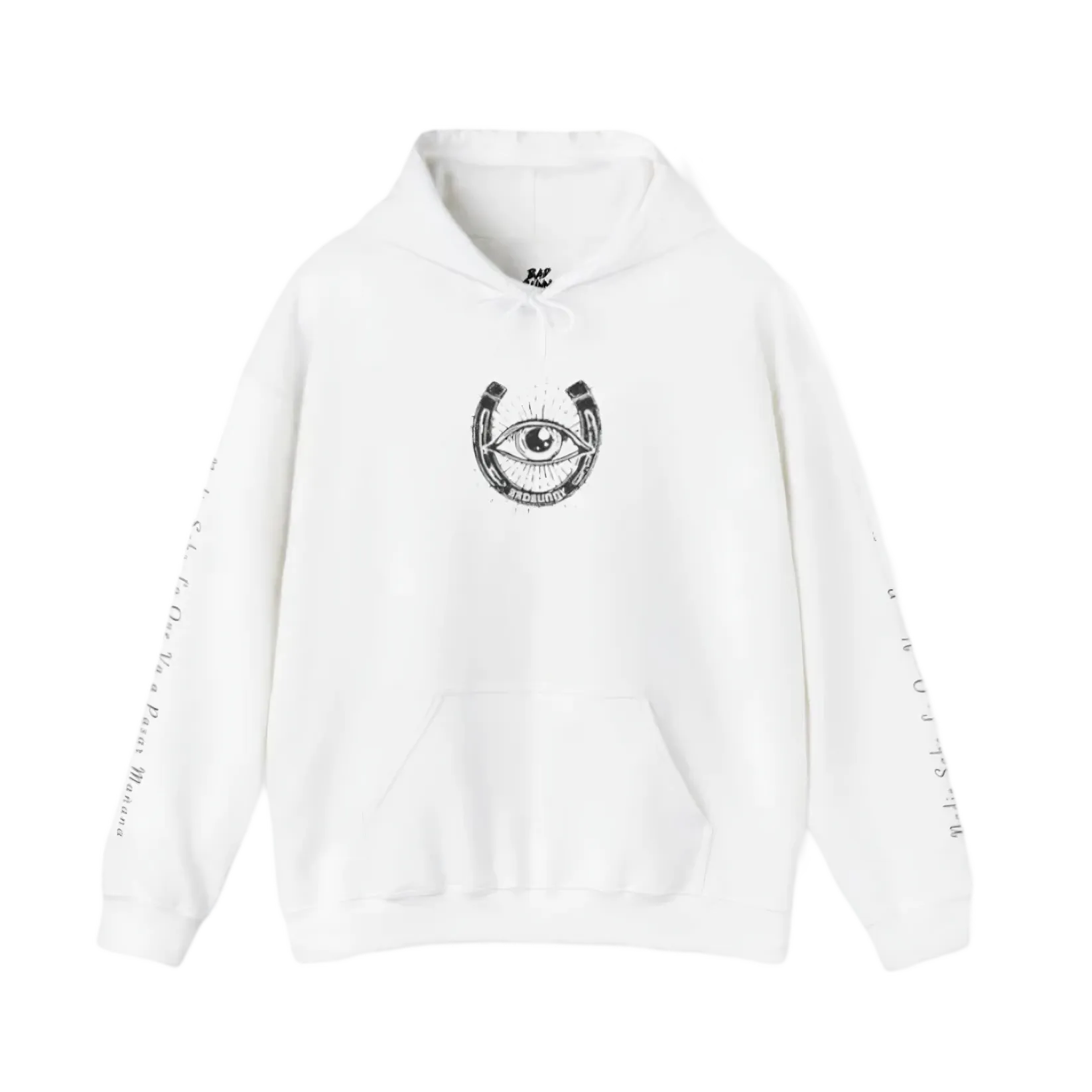 MOST WANTED TOUR - SIGNATURE MUGSHOT TOUR DATES HOODIE WHITE