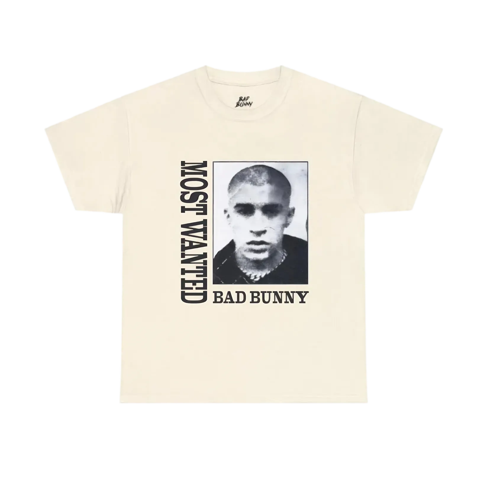 MOST WANTED TOUR - MOST WANTED TOUR DATES NATURAL COTTON TEE