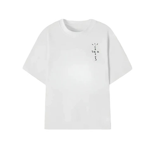 Travis Scott Look Mom I Can Fly White T-Shirt