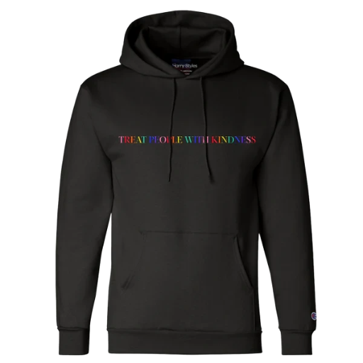 Treat People With Kindness Hoodie (Black)