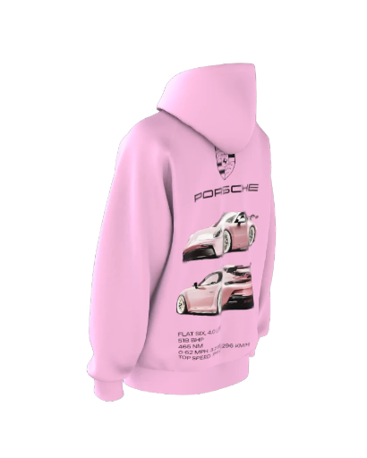 Sudadera Porsche 911 Pink Modified