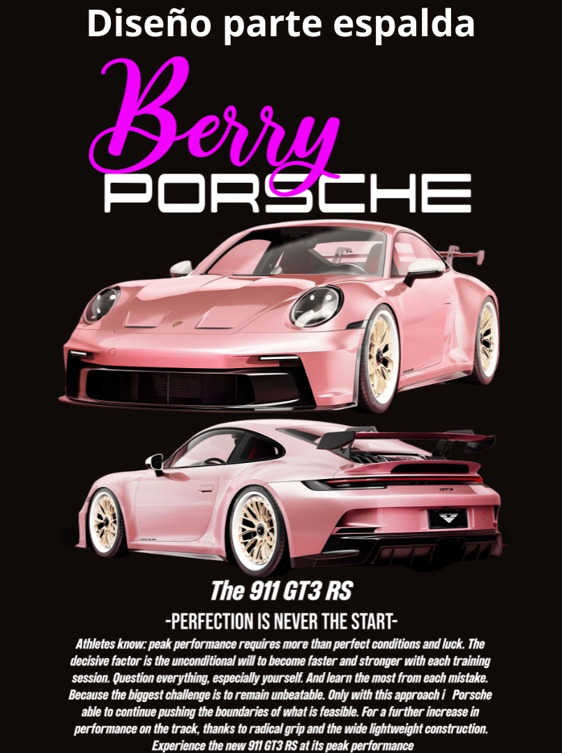 Berry Porsche Pink Edition 911 GT3 RS