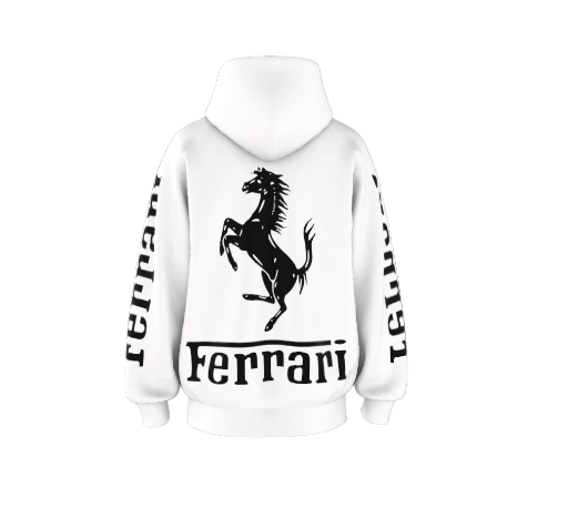 Sudadera Ferrari Black OU White