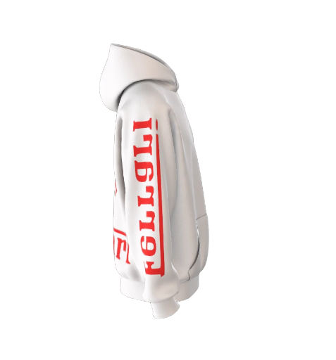 Sudadera Ferrari White OU Red