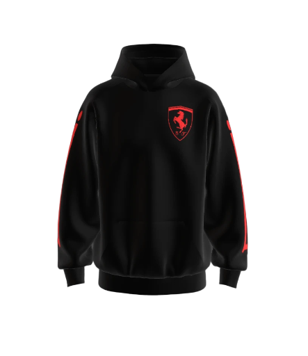Sudadera Ferrari Black OU Red