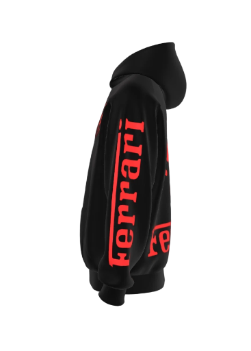 Sudadera Ferrari Black OU Red