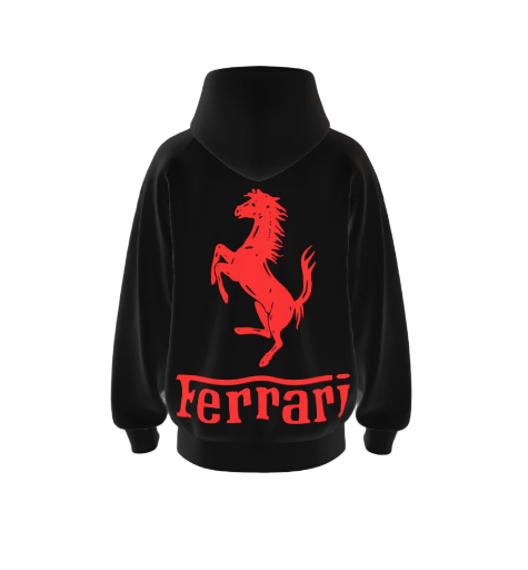 The Only Ferrari Black OU Red