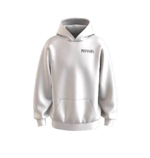 The Only Ferrari White OU Black