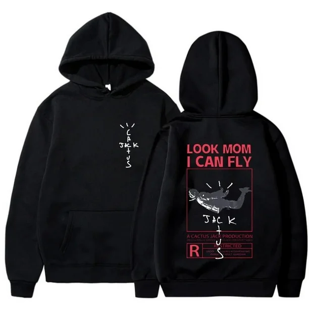 HOODIE TRAVIS SCOTT RED FLY