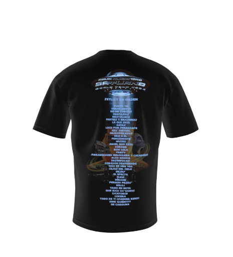 Playera Album Saturno Concierto