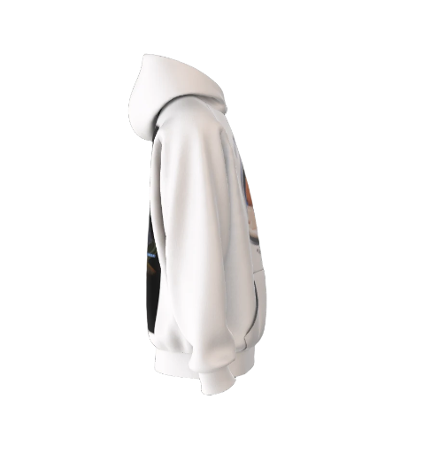 Sudadera Album Saturno Concierto Blanca