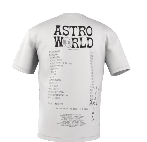 ASTROWORLD TICKET T - SHIRT