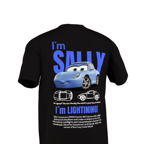 Conjunto Rayo Y Sally en blanco y negro