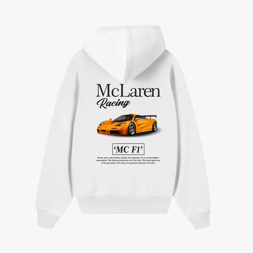 Mclaren F1 Racing White