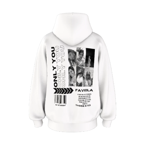 Qr hoodie special date personalizable variedad de colores
