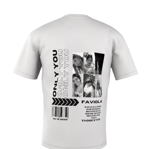 Qr playera special date personalizable variedad de colores