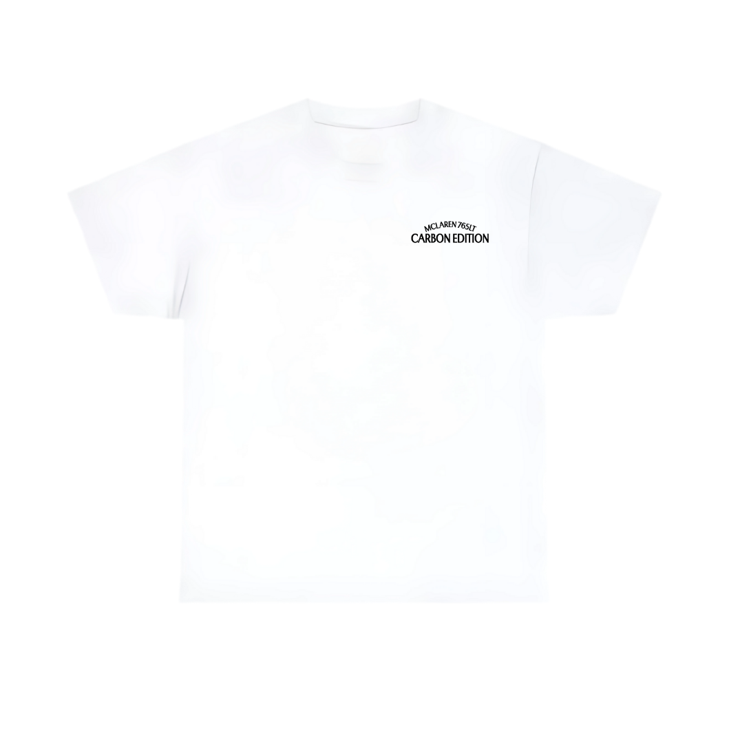 McLaren 765 Carbon Edition White T-Shirt