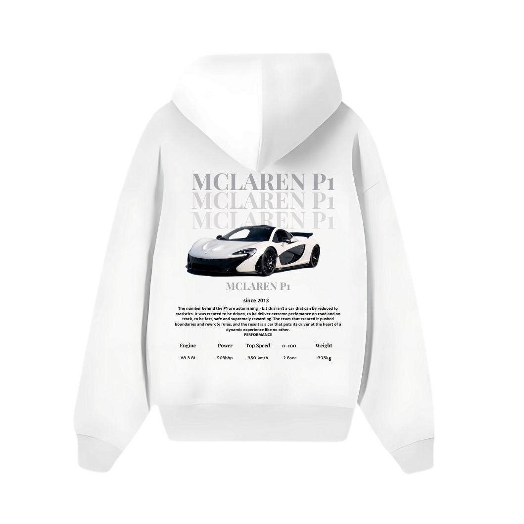 McLaren P1 White