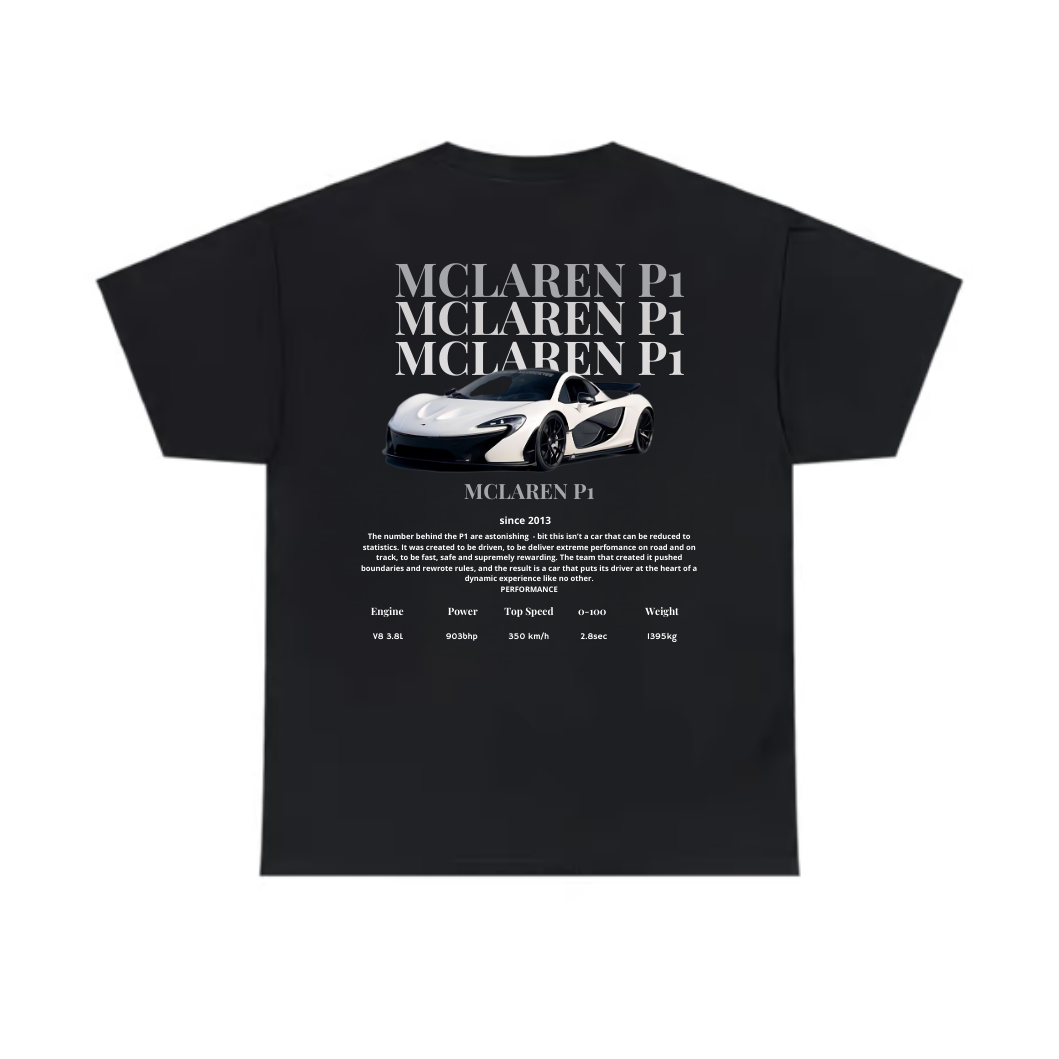 McLaren P1 T-Shirt Black