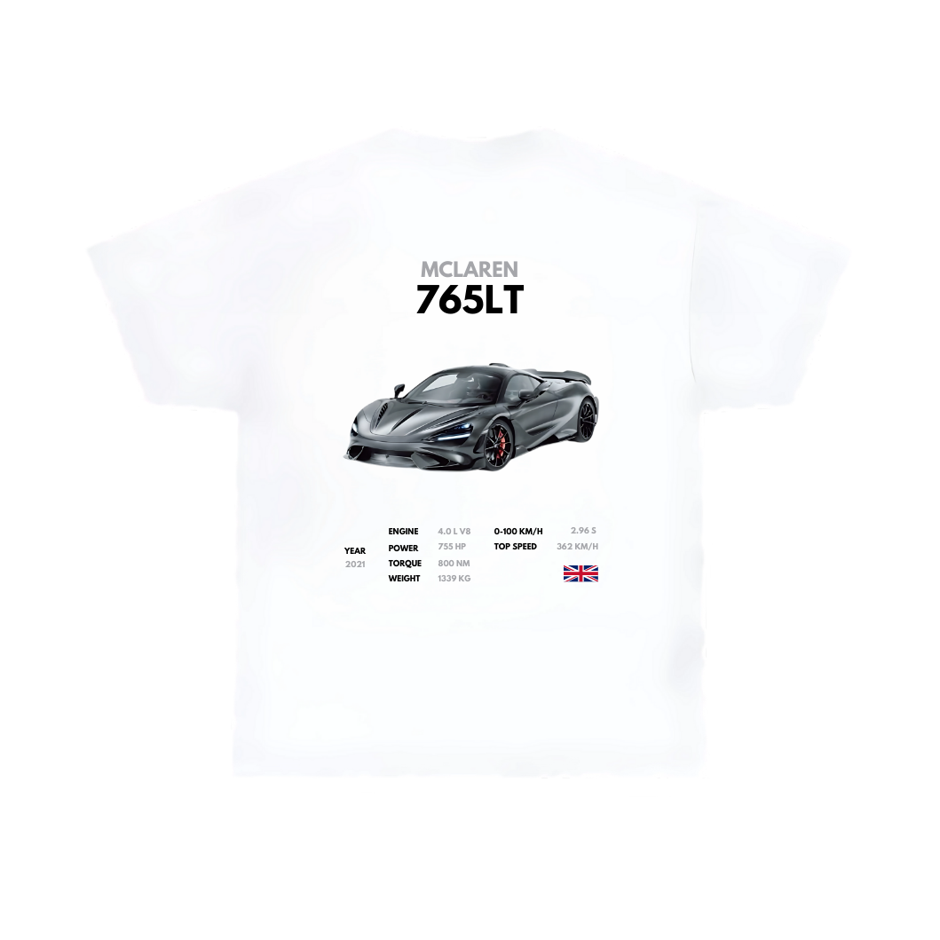 McLaren 765LT T-Shirt White
