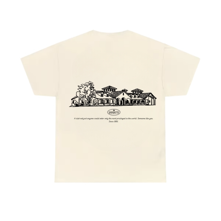 Bugatti Club Est. 1902 Beige T-Shirt