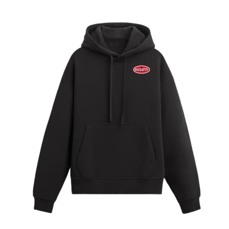Bugatti Chiron 2023 Black Hoodie 