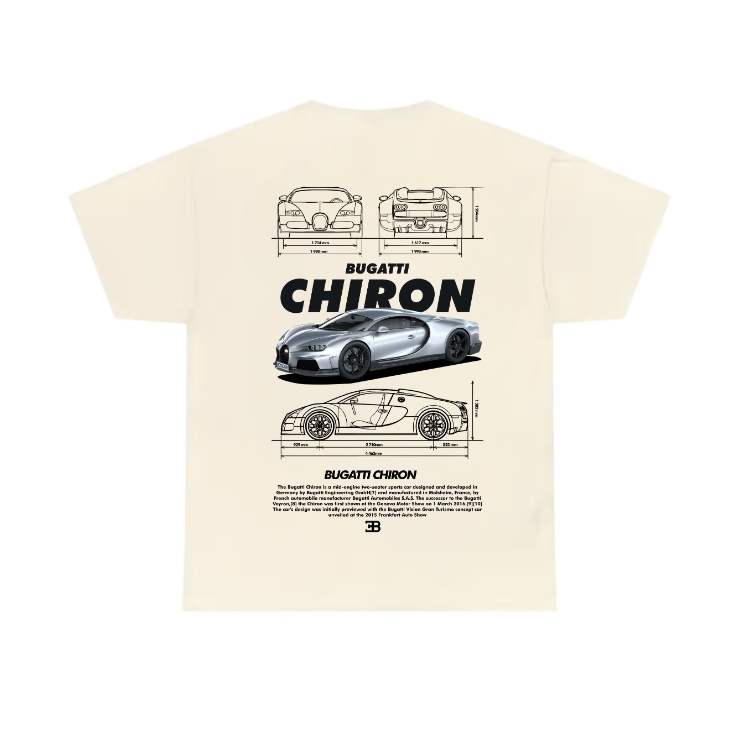 Bugatti Chiron Beige T-Shirt