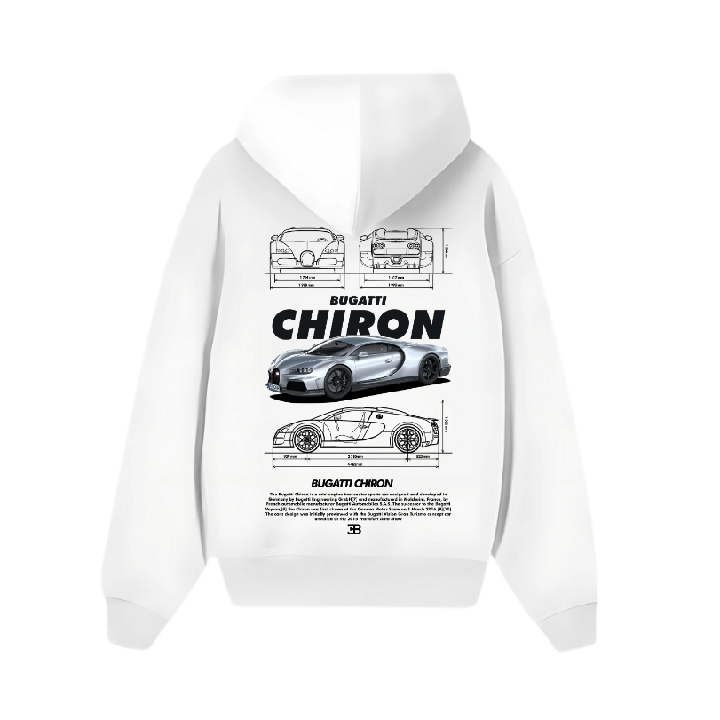 Bugatti Chiron White T-Shirt