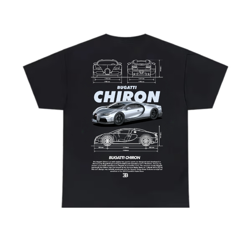 Bugatti Chiron Black T-Shirt
