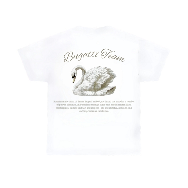 Bugatti Team Swan White T-Shirt