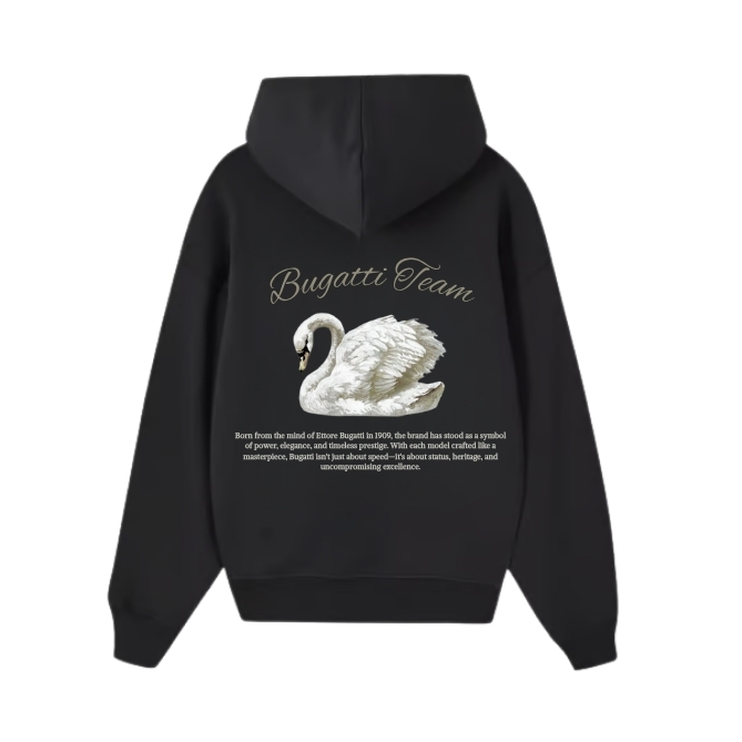 Bugatti Team Swan Black Hoodie