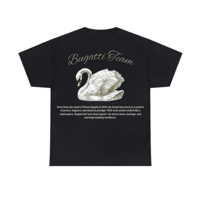 Bugatti Team Swan Black T-Shirt