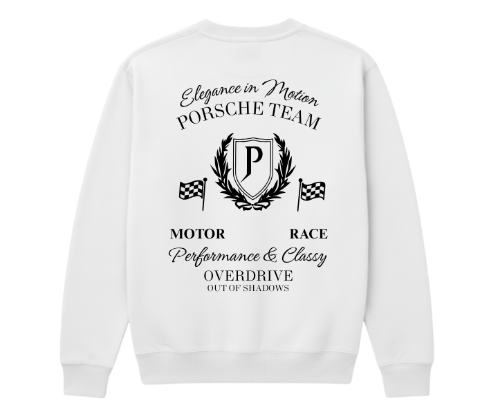 Porsche Team White Hoodie