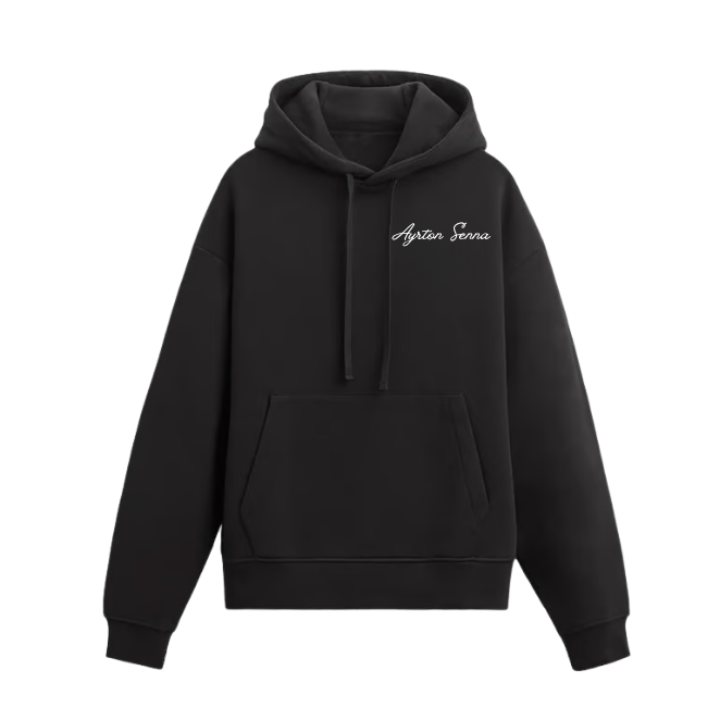 Ayrton Senna Black Hoodie MP4/4